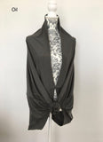 Merino Wool Shrug with Sleeves Plus Size - OBR Merino
