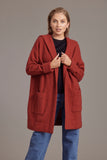 Possum Merino Oversize Hood Jacket - McDonald Textiles