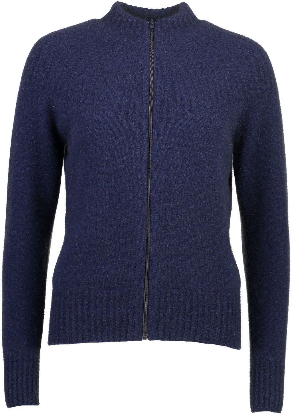 Yolk Neck Possum Merino Cable Jacket