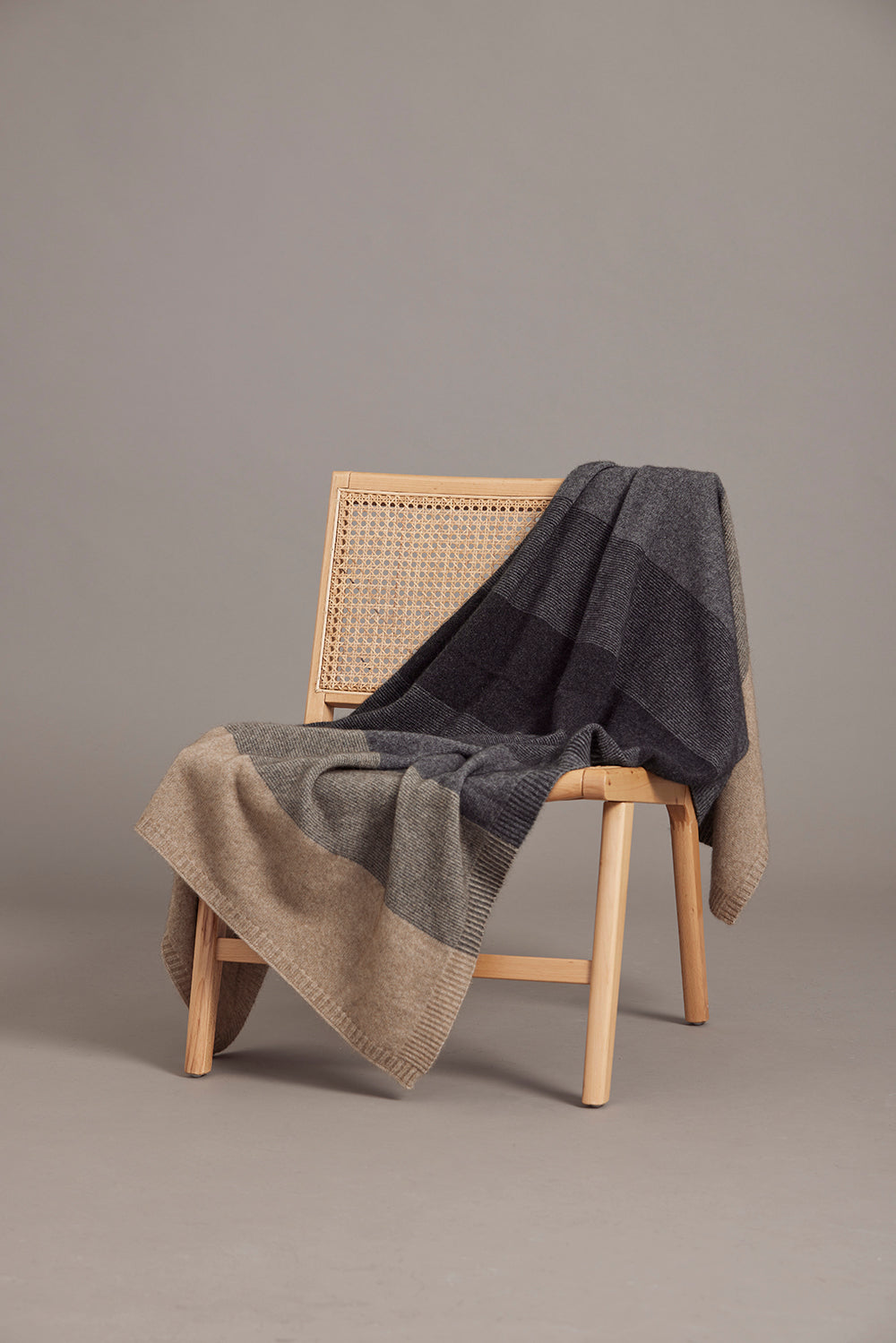 Ombre Possum Merino Throw Secondary image
