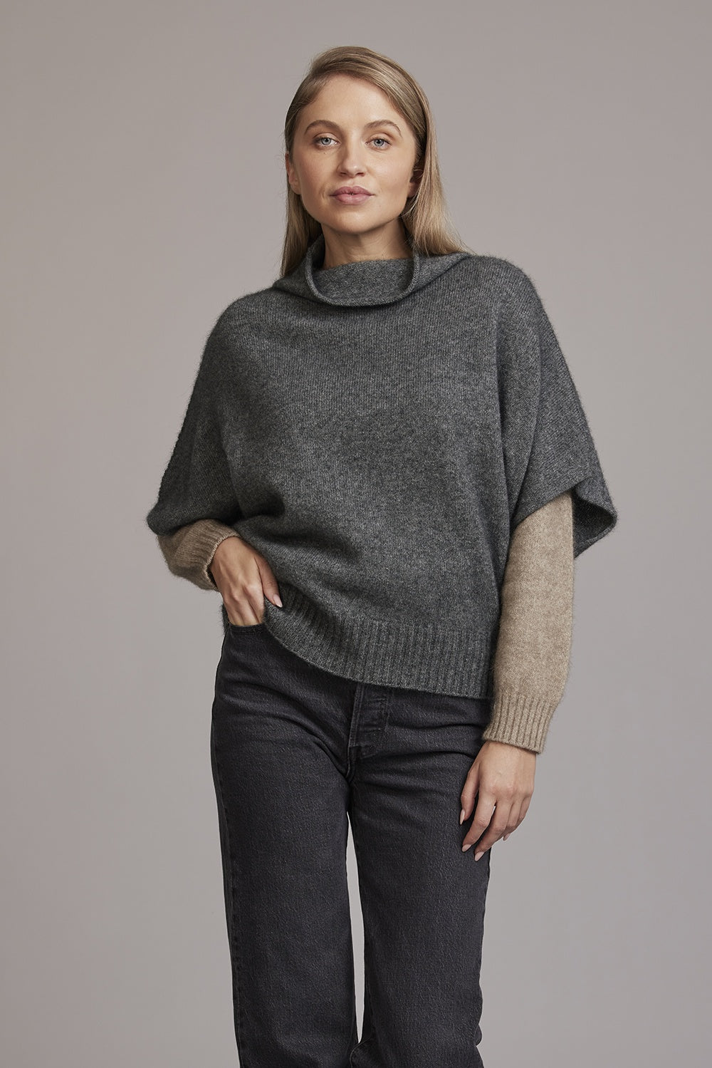 Shrug Style Possum Merino Sweater Main image