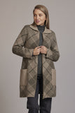 Possum Merino Tartan Overcoat - McDonald Textiles