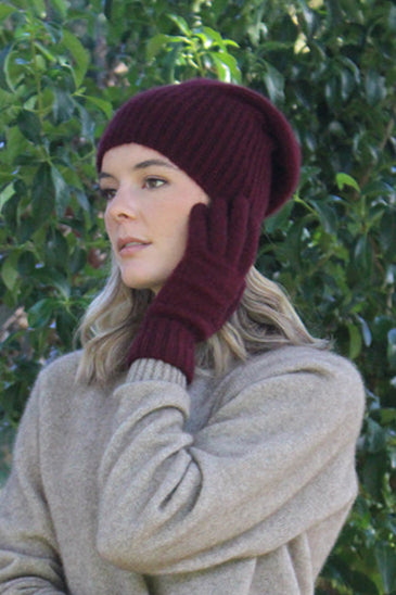 Turn Back Possum Merino Beanie