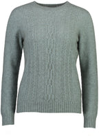 Lace Detail Possum Merino Crew Neck Jersey