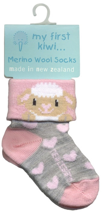 My First Kiwi Merino Toddler Socks