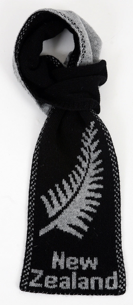 NZ Fern Merino Wool Loop Scarf Main image