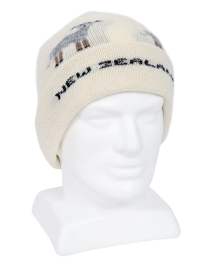 NZ Sheep Merino Wool Beanie Main image
