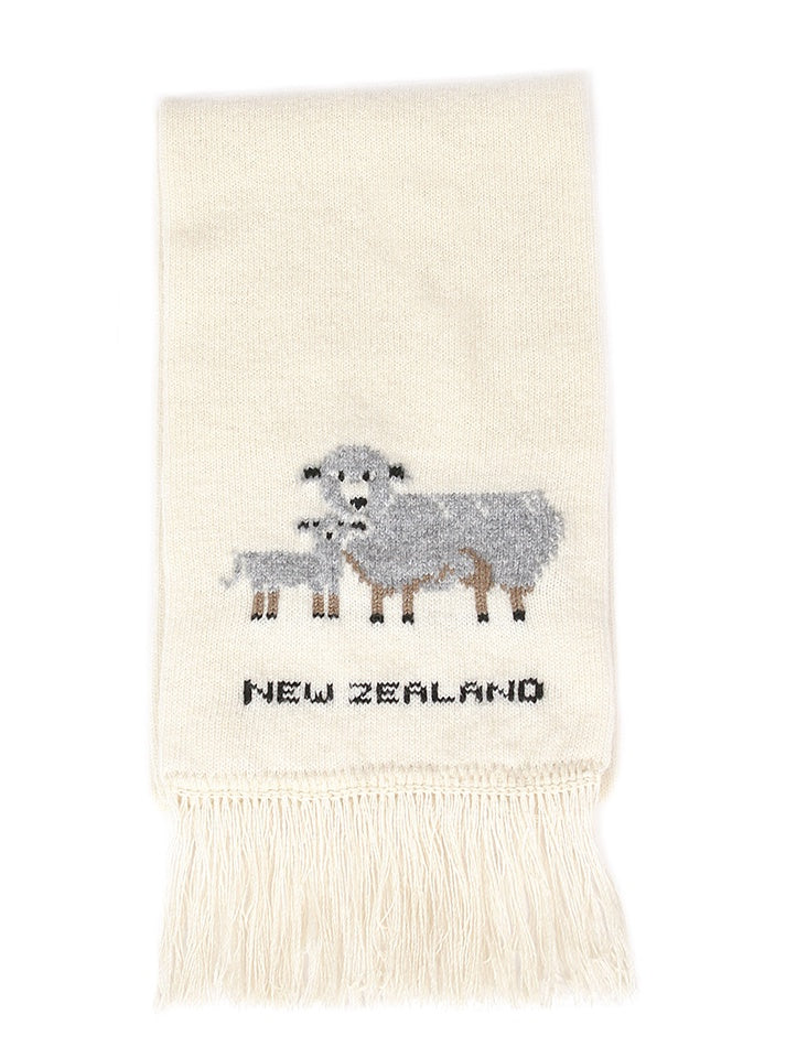 Merino Wool Sheep Scarf - Lothlorian Knitwear