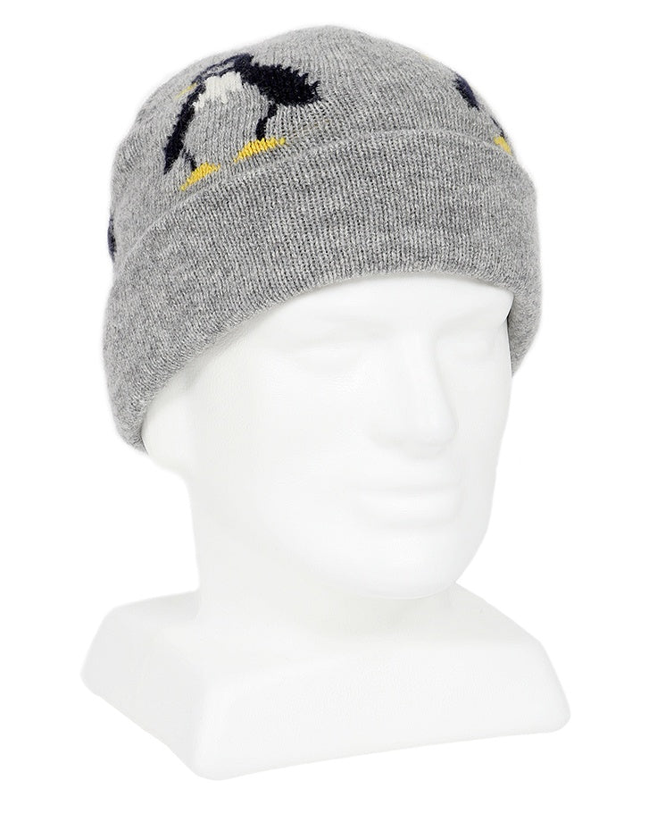 Penguin Motif Merino Wool Hat Main image
