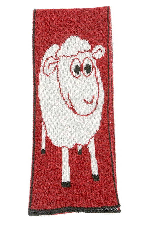 Woolly Sheep Merino Wool Scarf Secondary image