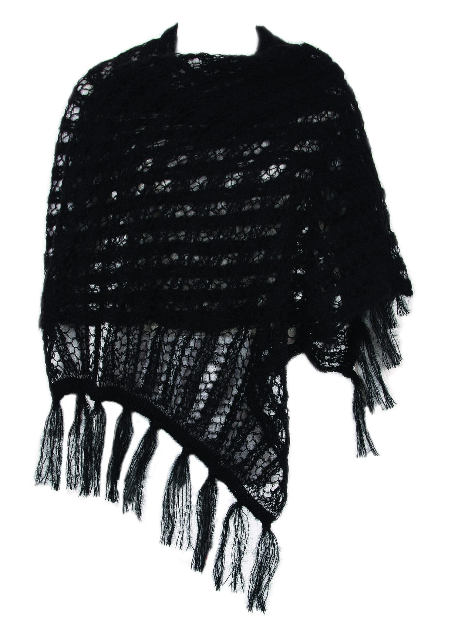 Mohair Wool Lace Shawl - Lothlorian Knitwear