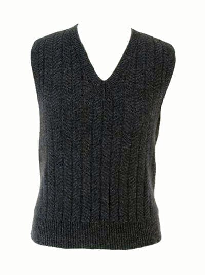 Men's Possum Merino Pullover Vest