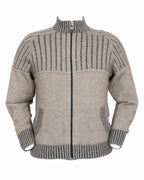 Full Zip Possum Merino Jacket with Pockets