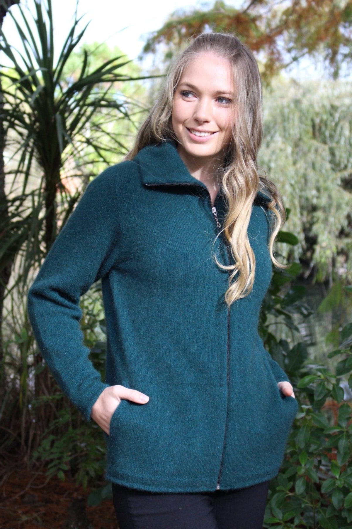 Essential Possum Merino Jacket with Pockets Secondary image