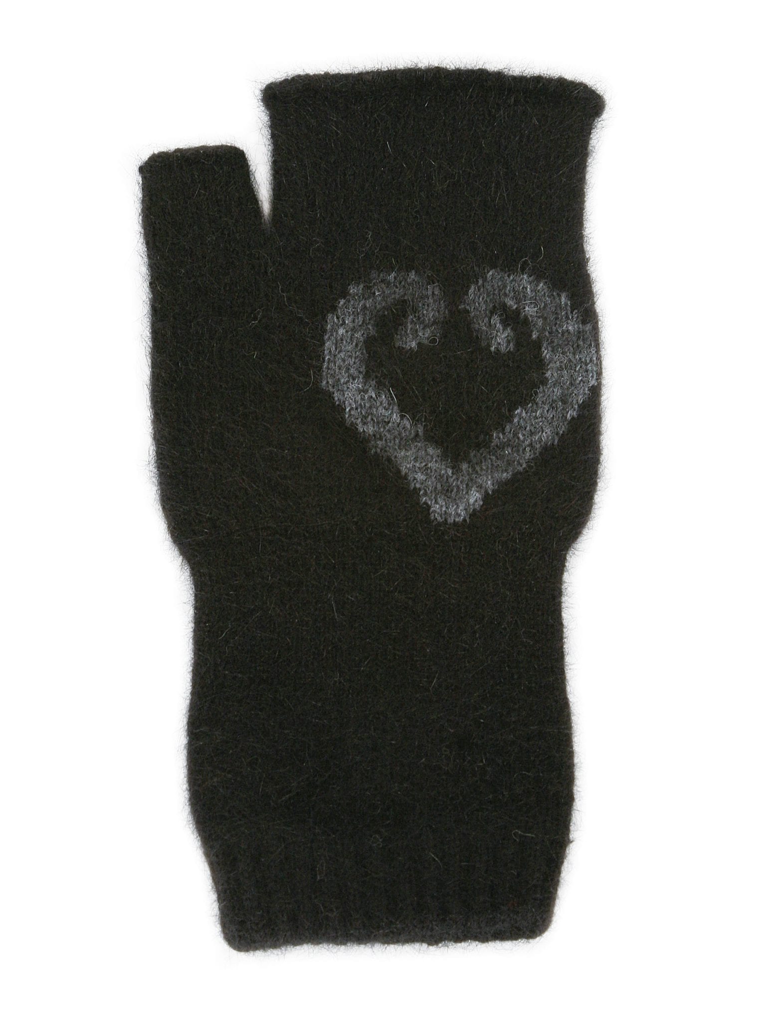Aroha Possum Merino Fingerless Mitten Secondary image