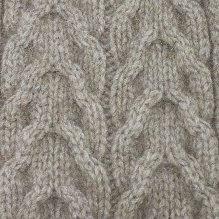 Pompom Possum Merino Scarf