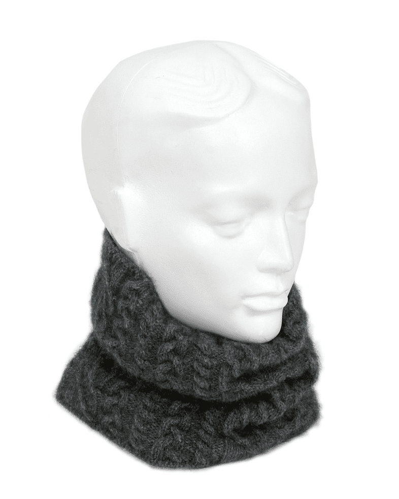 Possum Merino Cable Neck Gaiter & Headband