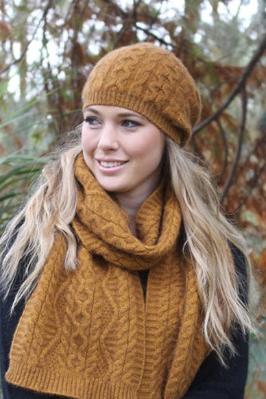 Opito Possum Merino Cable Beanie