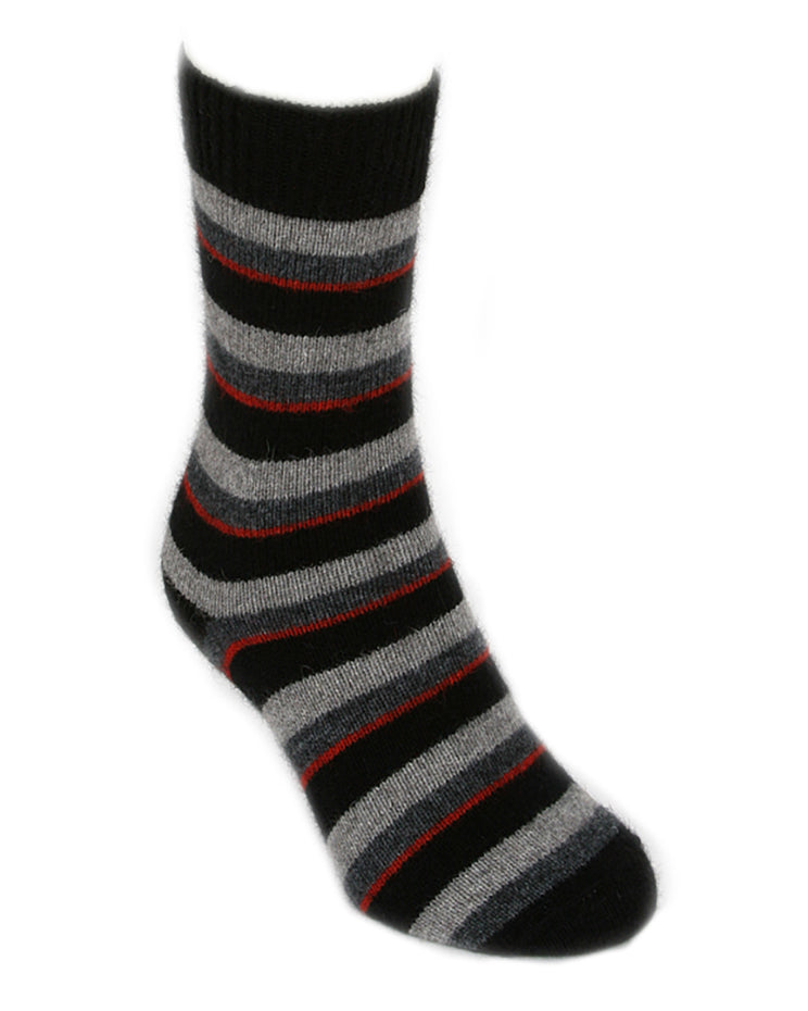 Accent Stripe Possum Merino Sock Secondary image