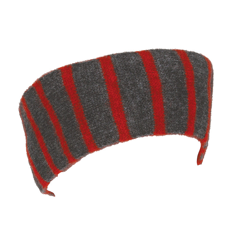 Reversible Stripe Possum Merino Headband