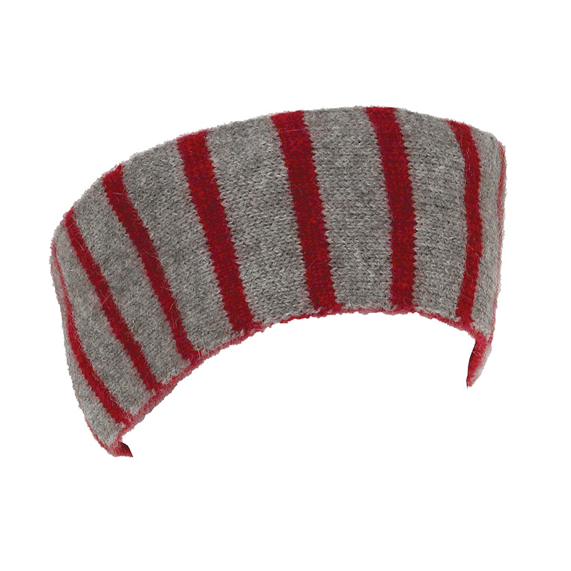 Reversible Stripe Possum Merino Headband