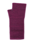 Plain Possum Merino Fingerless Mittens