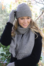 Plain Double Thickness Possum Merino Beanie