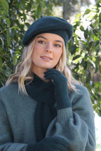 Plain Possum Merino Beret