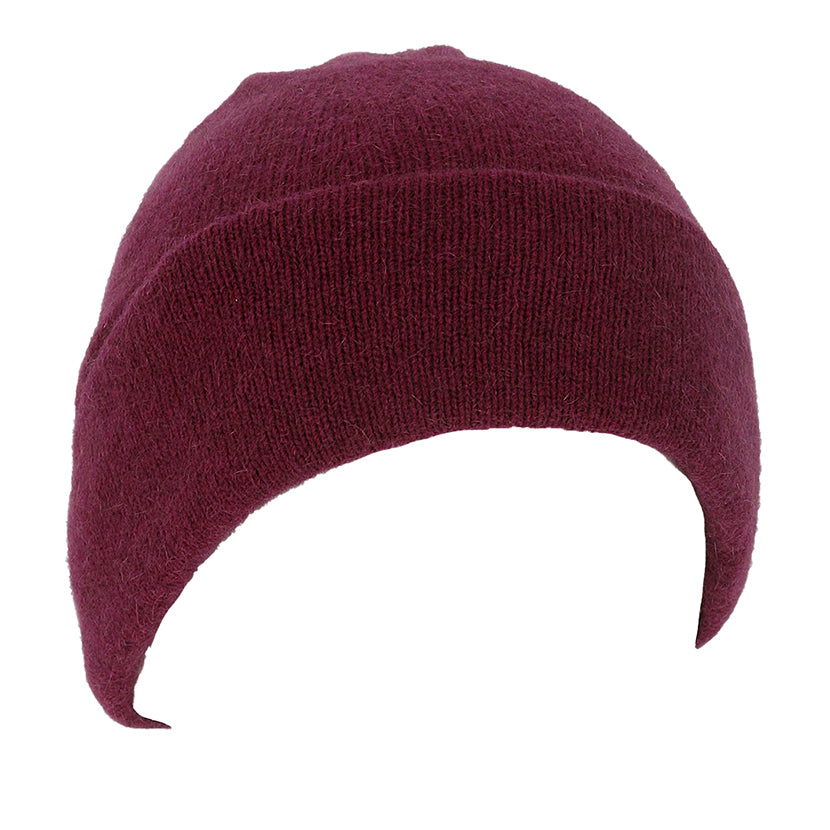 Plain Double Thickness Possum Merino Beanie