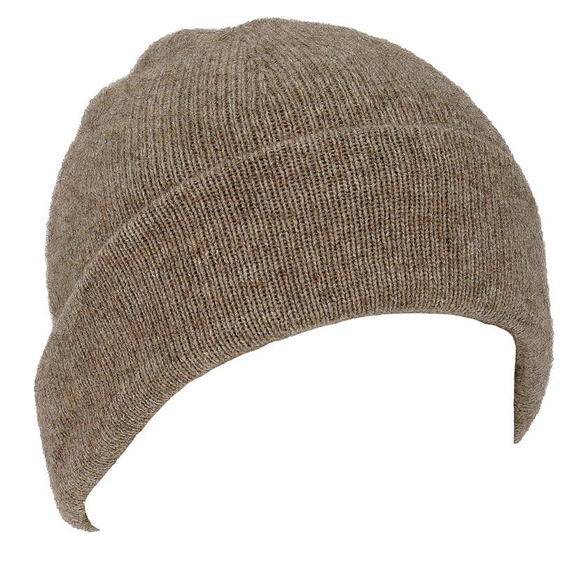 Plain Double Thickness Possum Merino Beanie