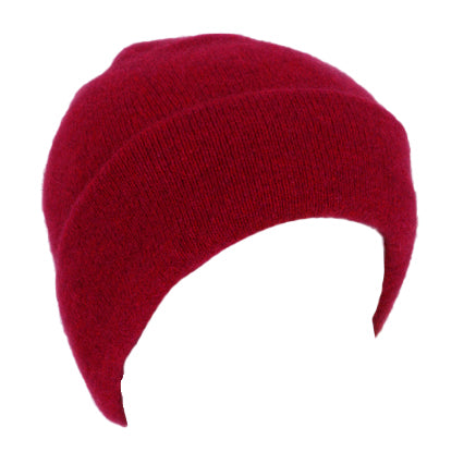 Plain Double Thickness Possum Merino Beanie
