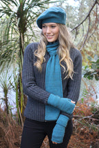 Double Thickness Possum Merino Loop Scarf