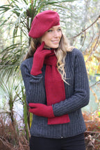 Double Thickness Possum Merino Loop Scarf