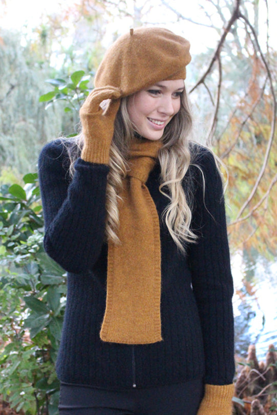 Double Thickness Possum Merino Loop Scarf