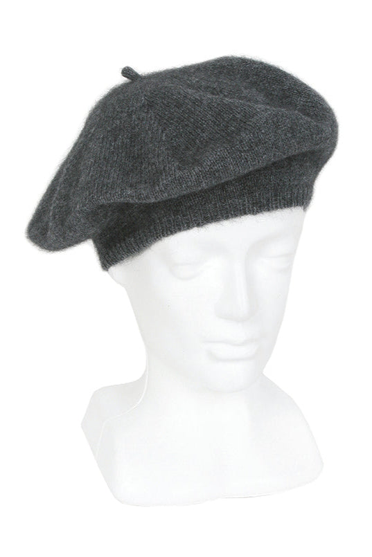 Plain Possum Merino Beret