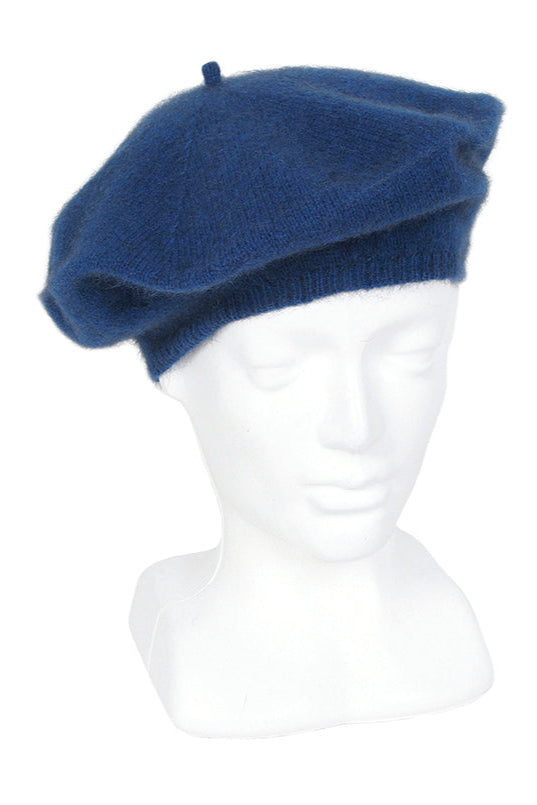 Plain Possum Merino Beret