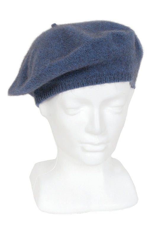 Plain Possum Merino Beret