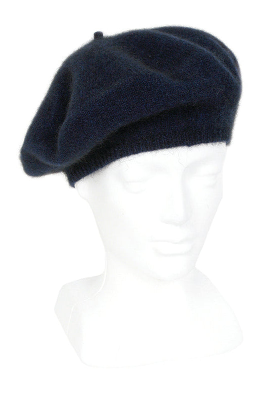 Plain Possum Merino Beret