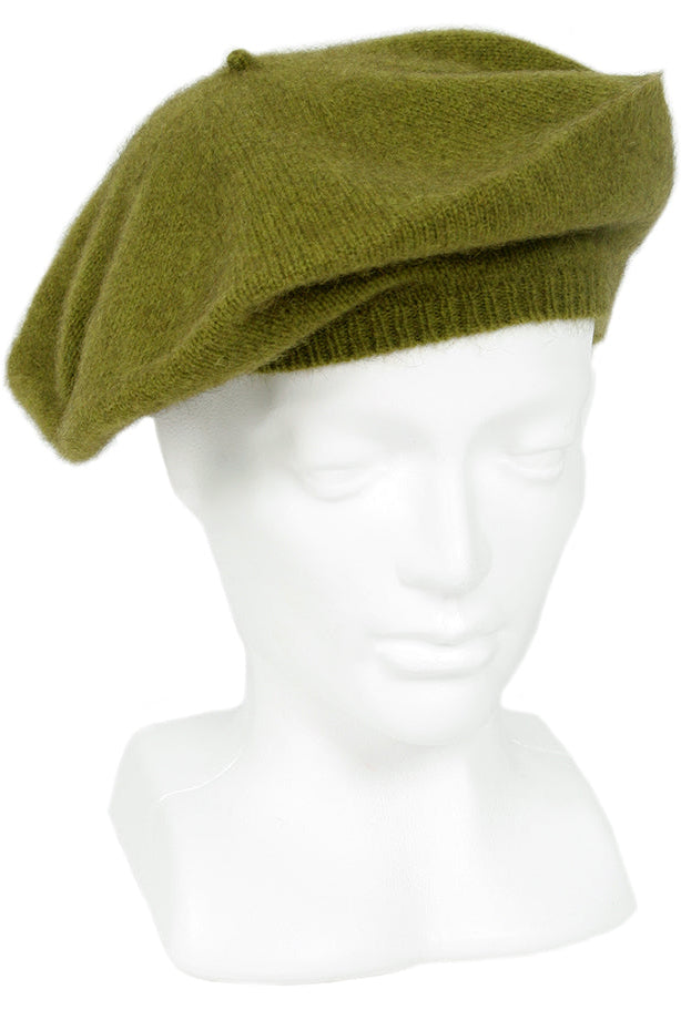 Plain Possum Merino Beret