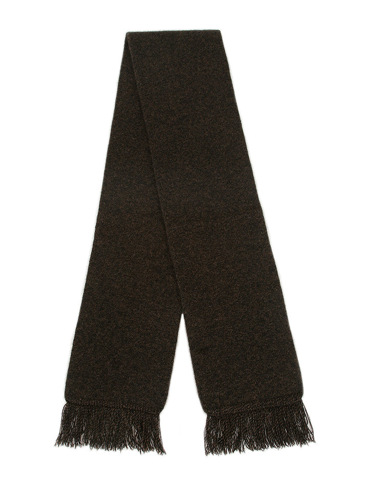 Possum Merino Plain Double Scarf - Lothlorian Knitwear