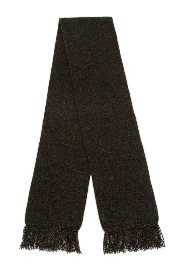 Plain Double Possum Merino Scarf