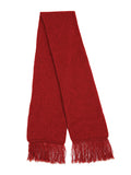 Possum Merino Plain Double Scarf - Lothlorian Knitwear