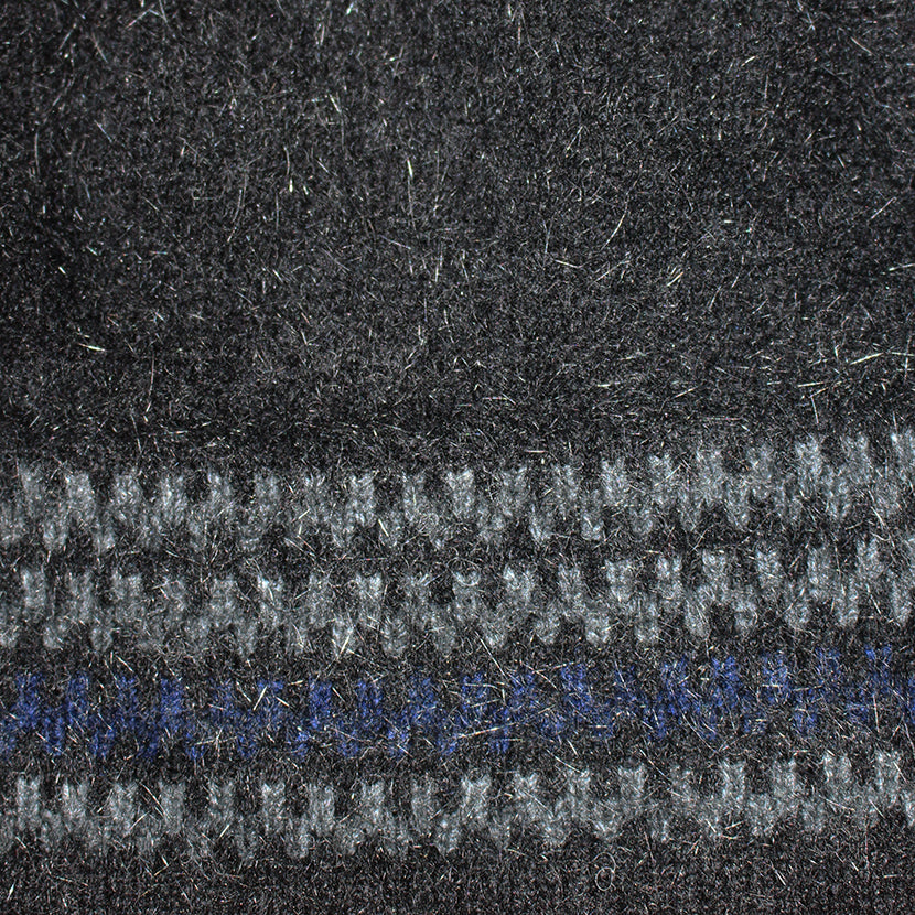 Possum Merino Urban Striped Beanie - Lothlorian Knitwear