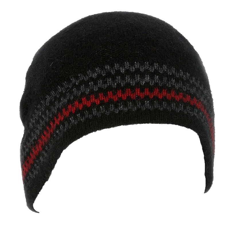 Urban Striped Possum Merino Beanie