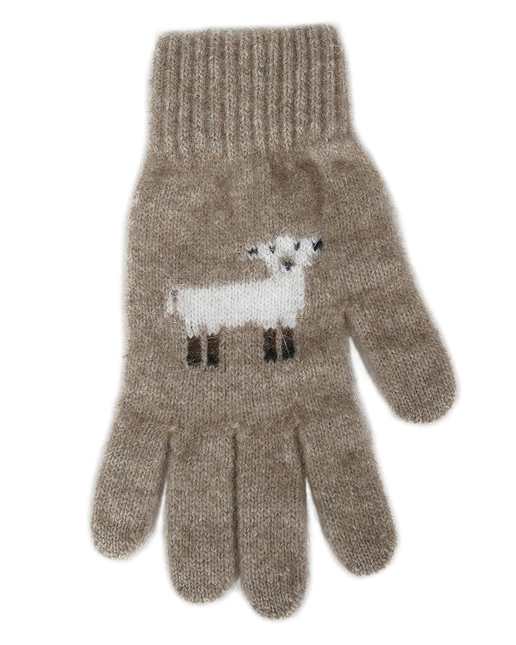 Sheep Design Possum Merino Glove