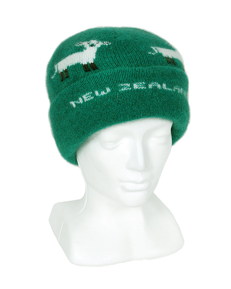 Sheep Design Possum Merino Beanie