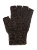 Ribbed Cuff Fingerless Possum Merino Gloves
