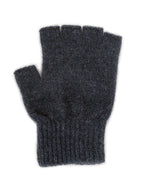 Ribbed Cuff Fingerless Possum Merino Gloves
