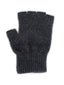 Ribbed Cuff Fingerless Possum Merino Gloves