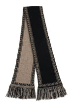 Koru Motif Possum Merino Scarf